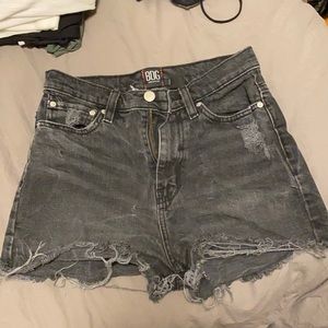 Urban Outfitters Girlfriend High Rise Black Shorts